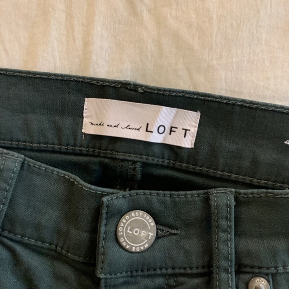 Loft Green Jeans - Picture 3 of 4